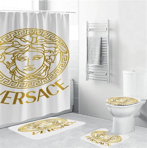 box doccia versace|versace bath sets.